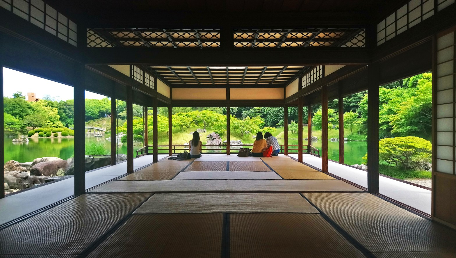 Ritsurin Koen: Jardim Japonês em&nbsp;Takamatsu